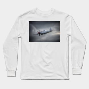 Supermarine Spitfire FR MkXVIIIe SM845 Long Sleeve T-Shirt